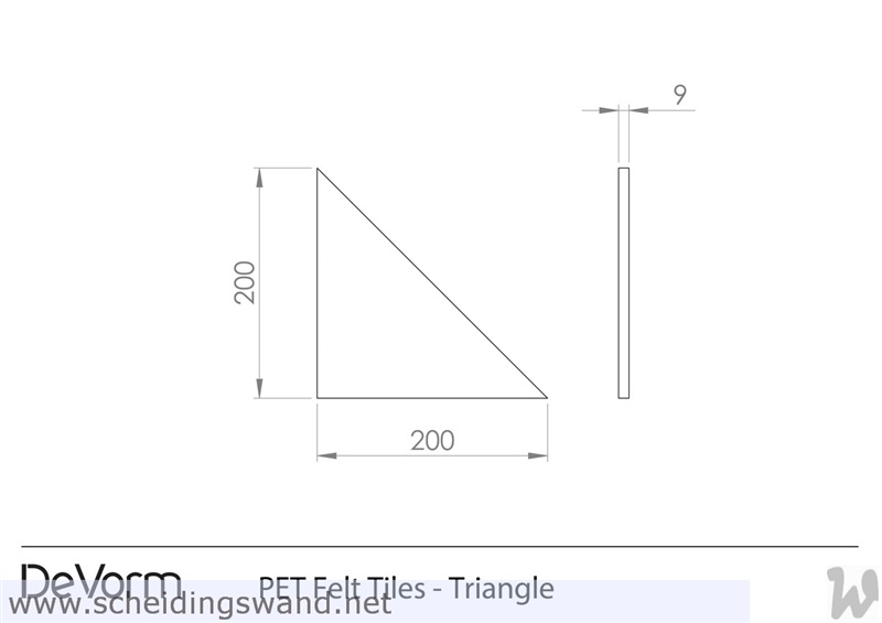 15 DeVorm PETFelt Triangle200x200