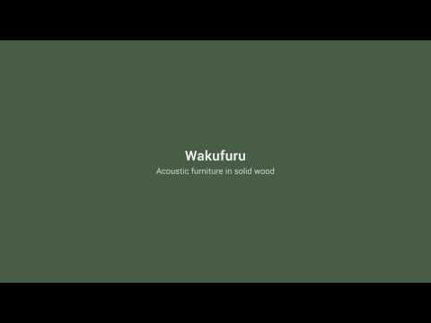 Wakufuru akoestisch meubilair - by Glimakra of Sweden